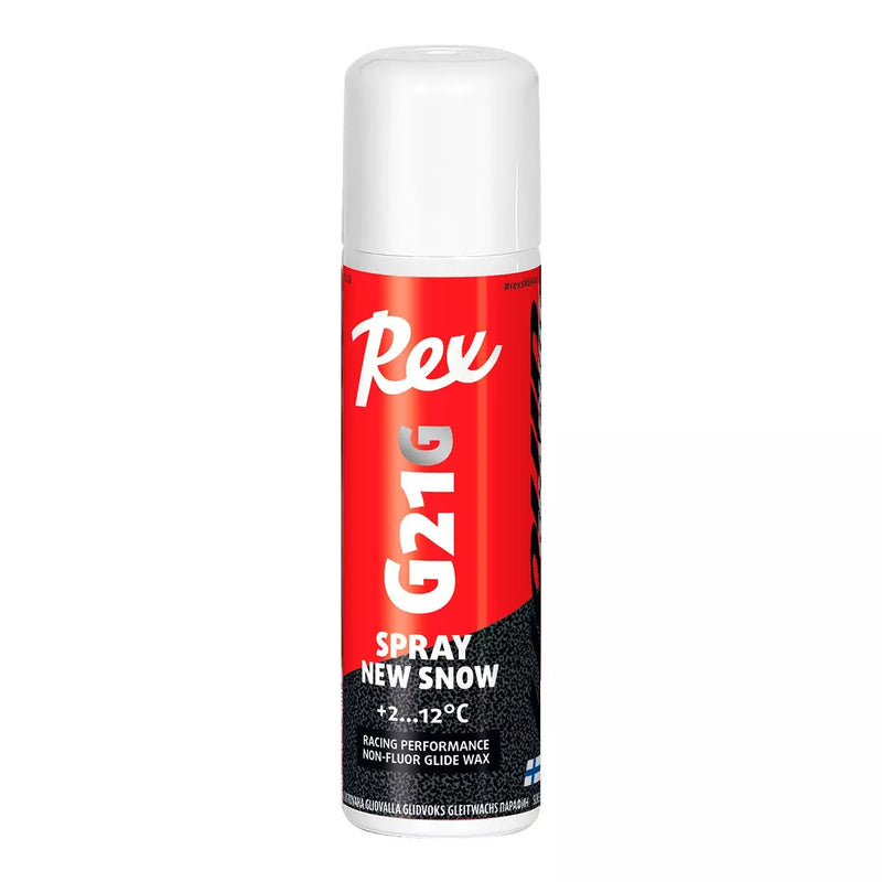 Rex G21 Graphite New Snow Spray +2 to -12C | 150ml