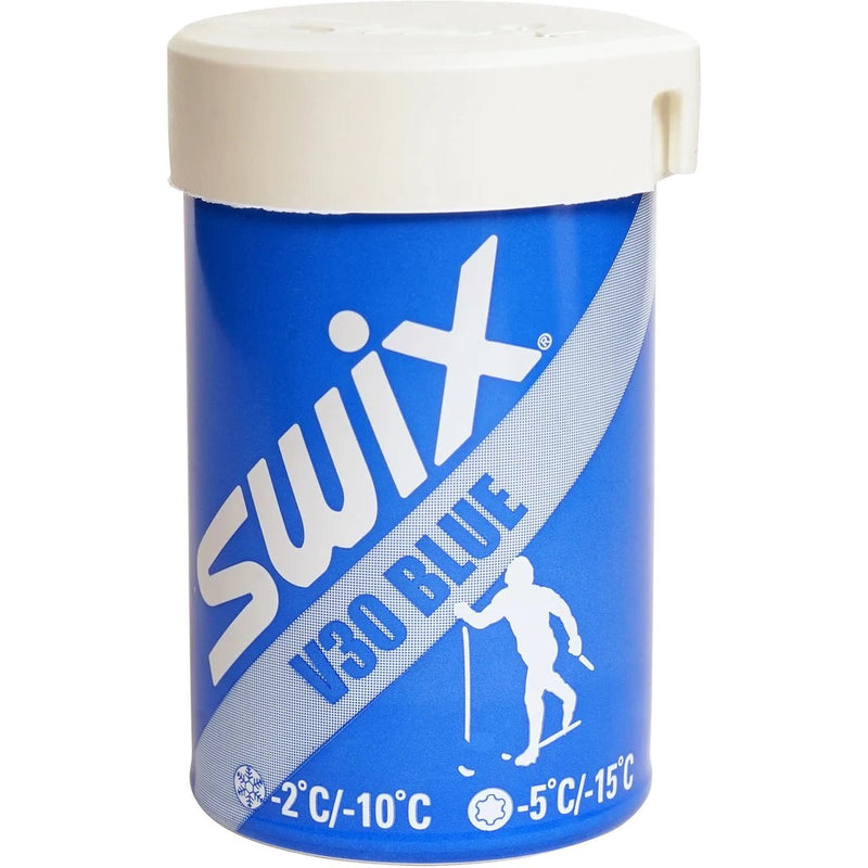 Swix Grip Wax: V30 Blue (-5 to -15C) | 45g