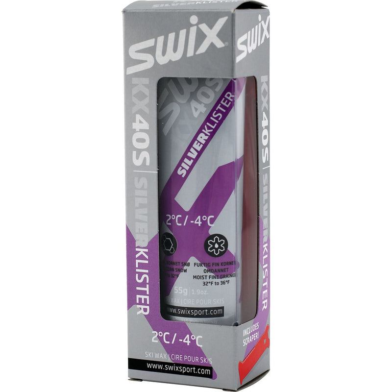 Swix Klister - KX40S Silver (+2 to -4) | 55g