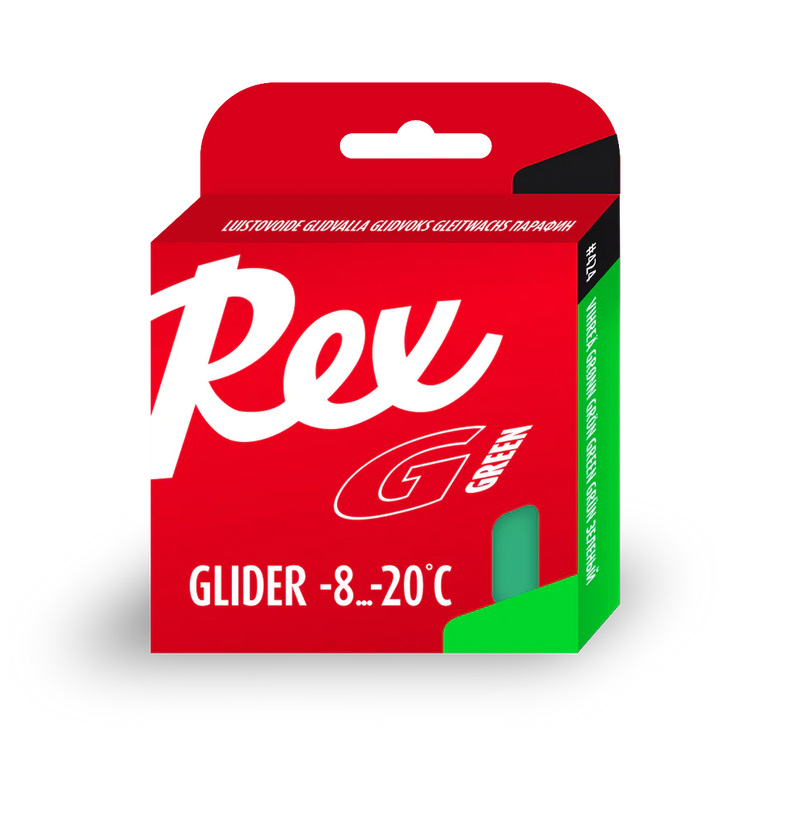 Rex Racing Green Glide wax -8 to -25C