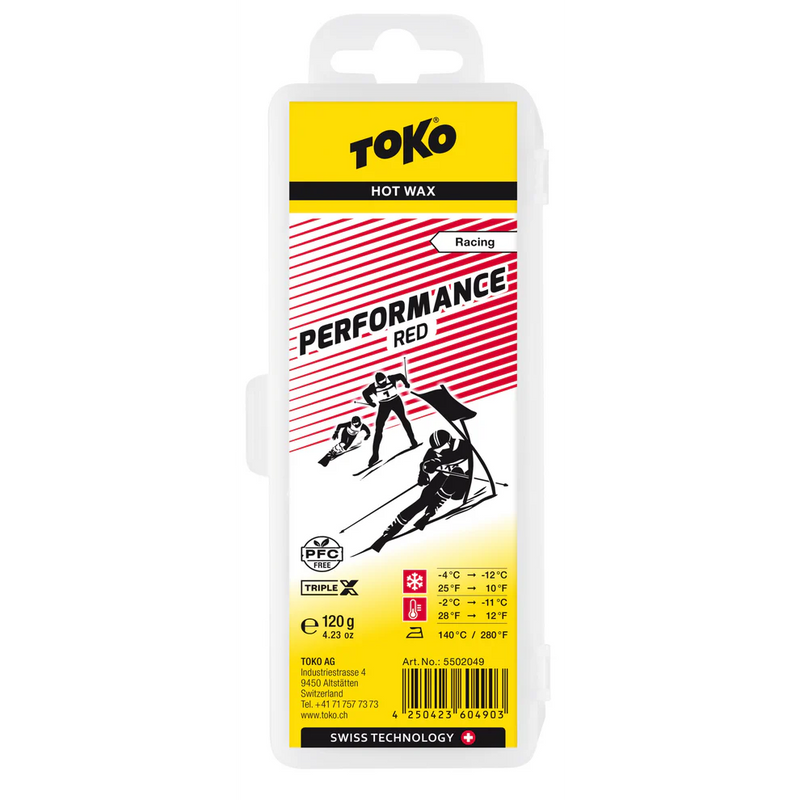 Toko Performance Red Hot Wax  - 120g