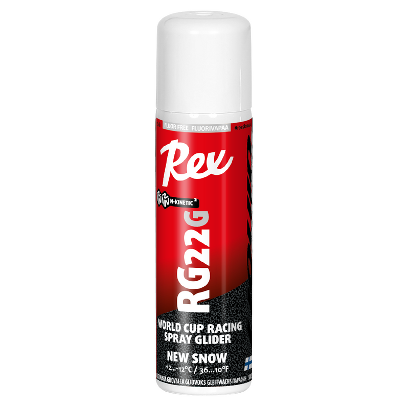 Rex RG22g Graphite New Snow Spray +2 to -12C | 150ml