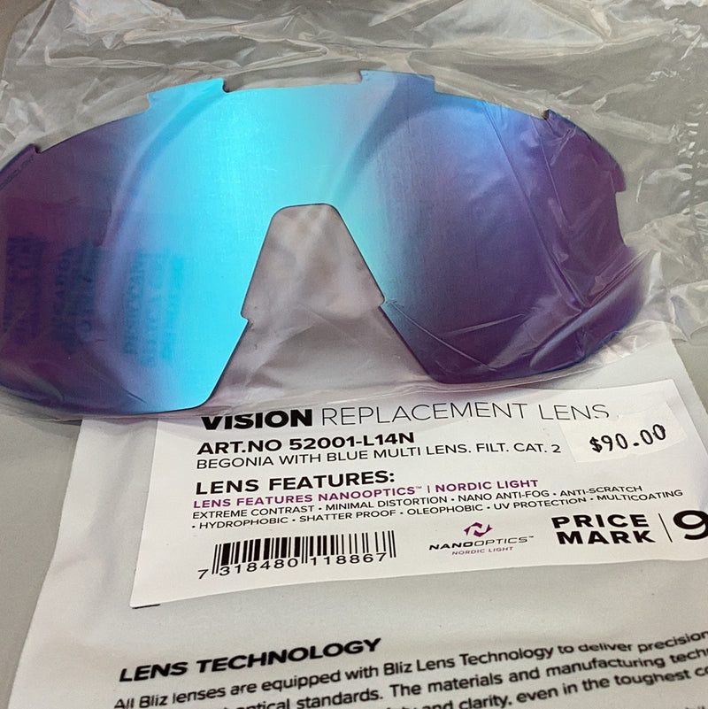 Bliz Vision Spare Lenses