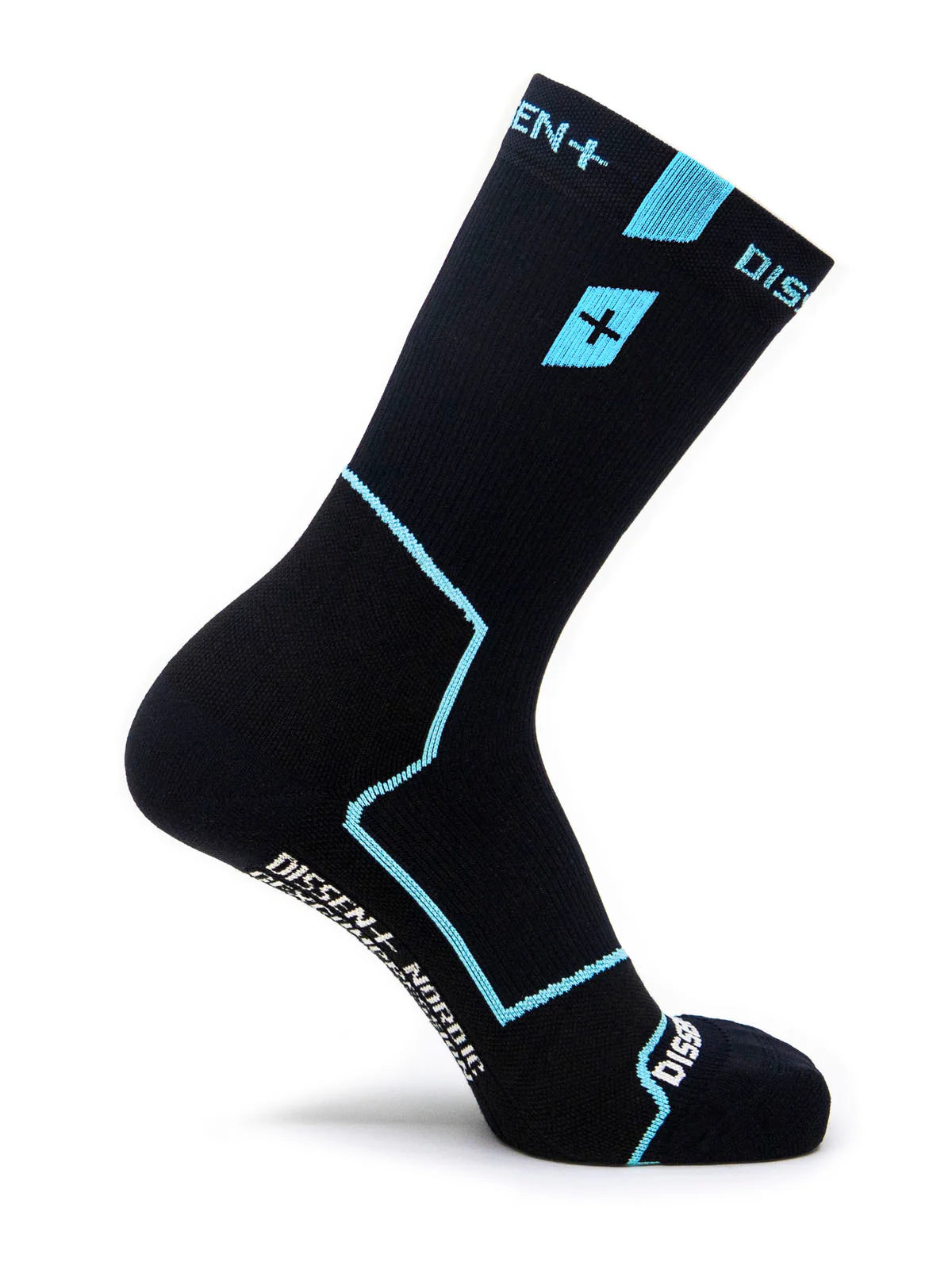 DISSENT Gfx Compressie Hybrid Dlx-wool Skisokken, uniseks, 1 stuk DISSENT Gfx Compressie Hybrid Dlx-wool Skisokken, uniseks, 1 stuk