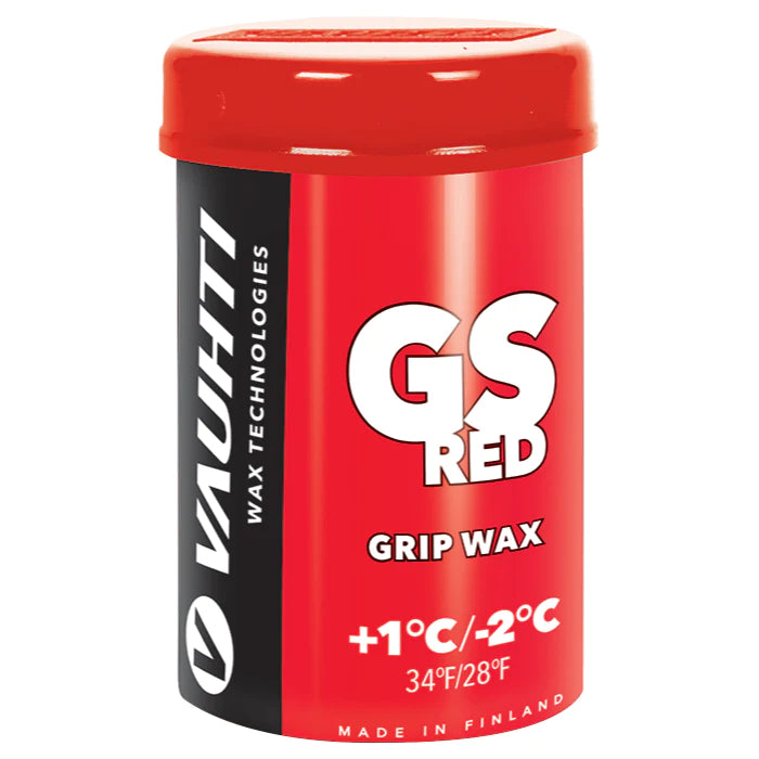 Vauhti Grip Wax GS Red (+1 to -2C) | 45g