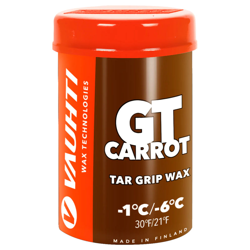 Vauhti Grip Wax GT Carrot (-1 to -6C) | 45g