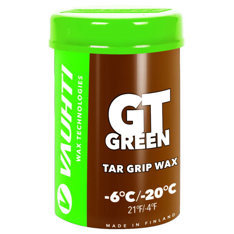 Vauhti Grip Wax GT Green (-6 to -20C) | 45g