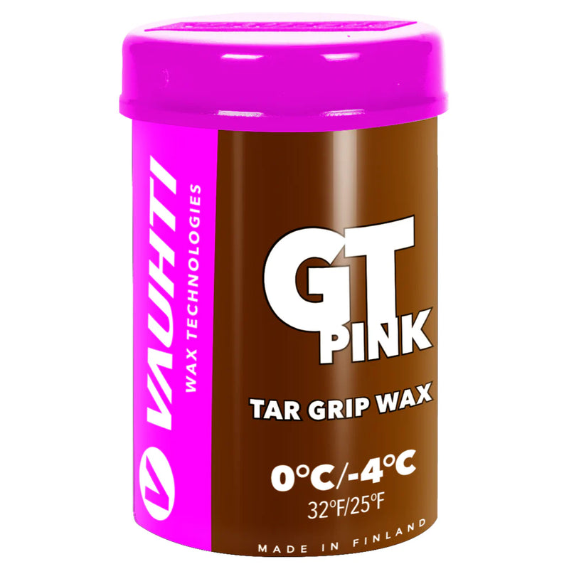 Vauhti Grip Wax GT Pink (0 to -4C) | 45g