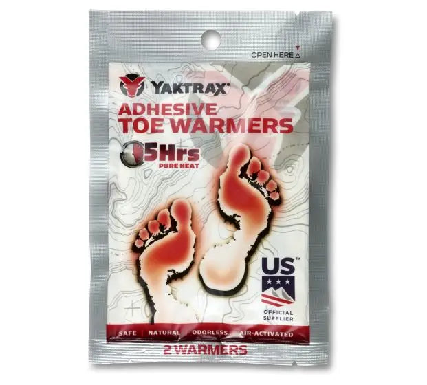 Yaktrax Adhesive Toe Warmers