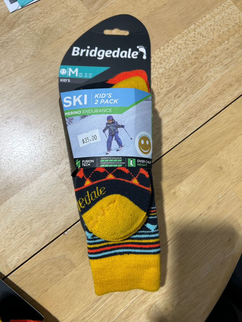 Bridgedale Merino 2 Pk Socks Junior