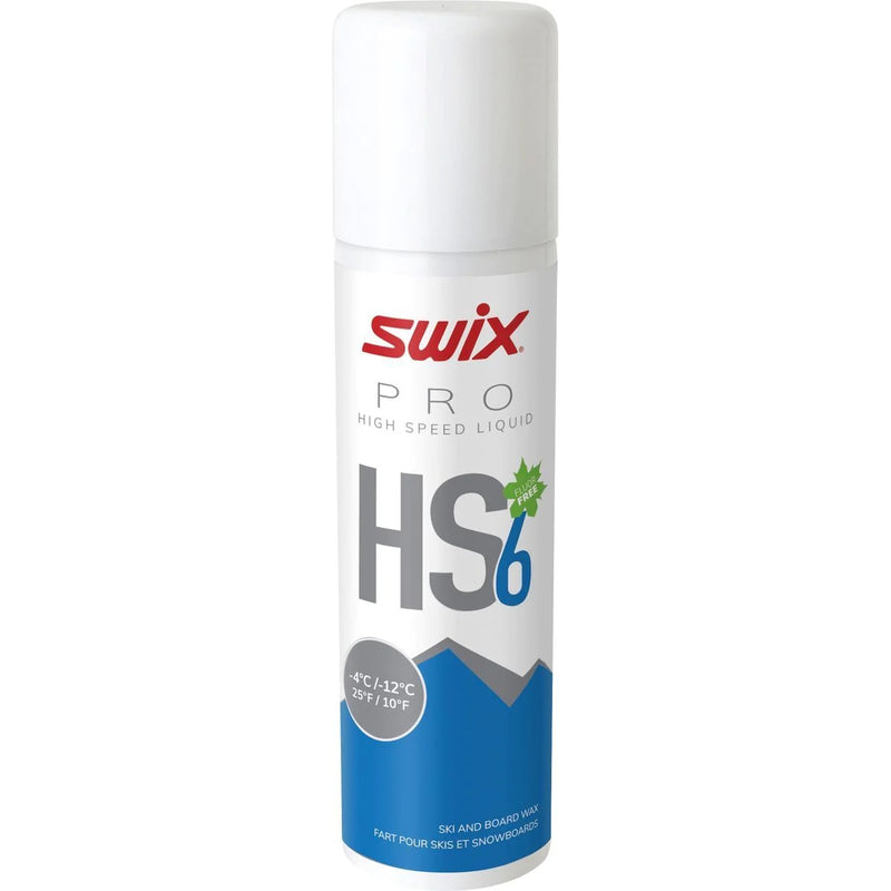 Swix HS 6 Blue Liquid (-4 to -12C) | 125ml