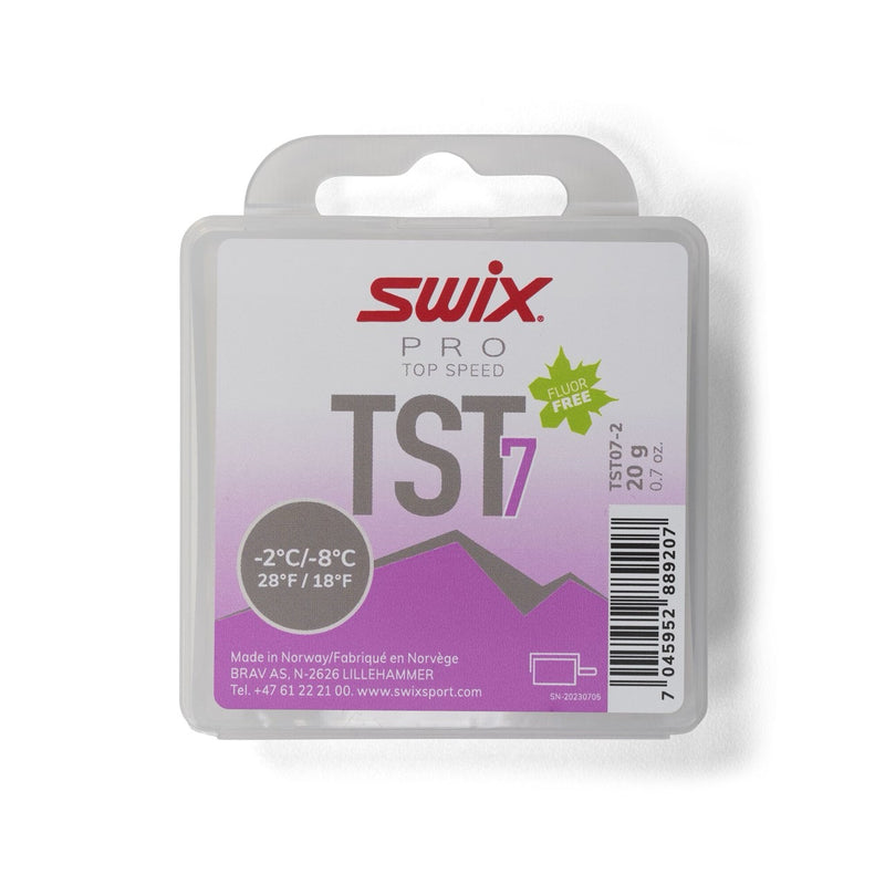 Swix TST7 Violet Turbo Glide Wax  -2 to -7C 20g