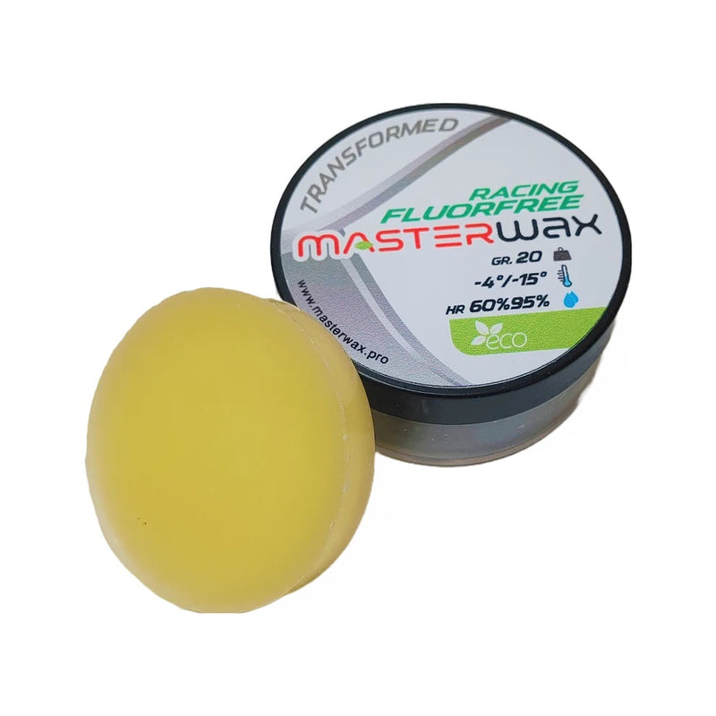 MasterWax Racing Transformed Fluor-Free 20g: -4 to - 15C