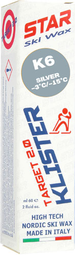Star K6 Klister Dirty Spring Snow +2 to +6C