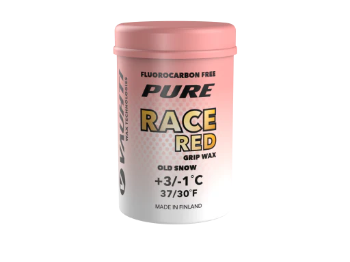 Vauhti Pure Race Red Grip Wax +3 to -1C Old Snow