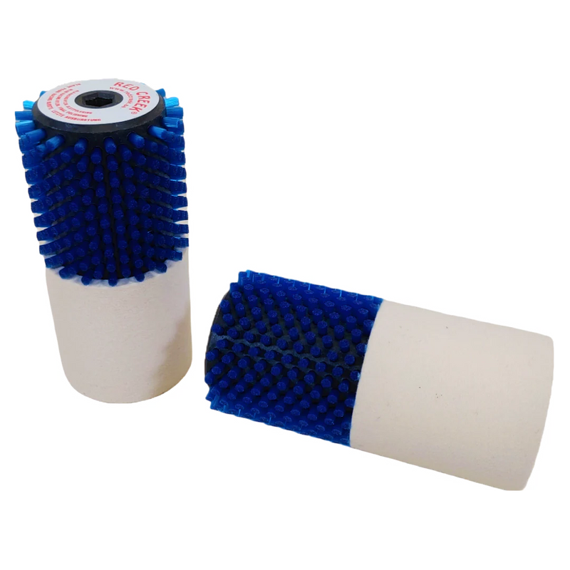Red Creek Roto Brush: Combi Blue Nylon/Felt 140mm