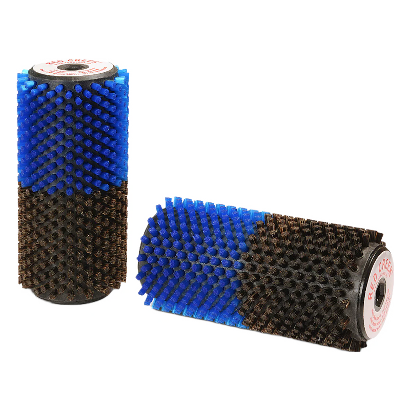 Red Creek Roto Brush: Combi Horsehair/Blue Nylon