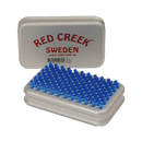 Red Creek Hand Brush: Blue 6mm Nylon Racing Silver
