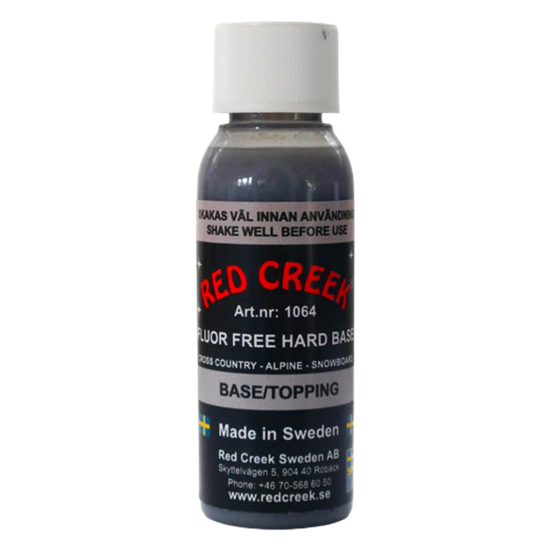 Red Creek Fluoro-Free Racing Hard Base, Icy Snow Liquid Glide Wax 90ml