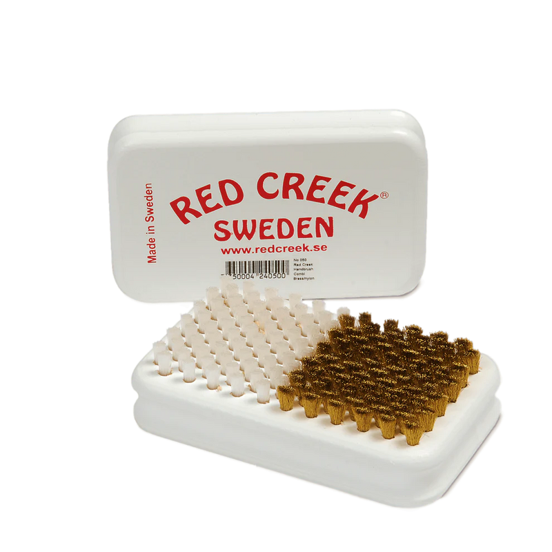 Red Creek Fine Brass/Hard Nylon Combi Hand Brush