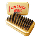 Red Creek Hand Brush: Ultrafine Straight Steel Gold