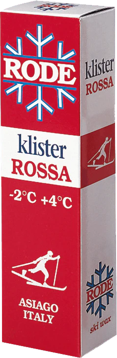 Rode Klister Rossa K40: +4 to -2C