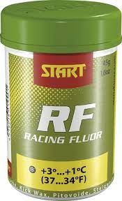 Start Racing Fluor Yellow Grip Wax: +3 to +1C