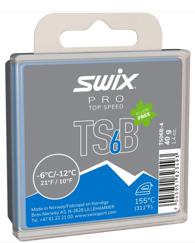 Swix TSB6 Blue (-6°C/-12°C) | 40g