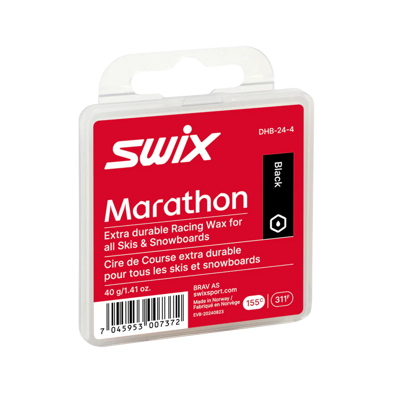 Swix Marathon Black Block 40g