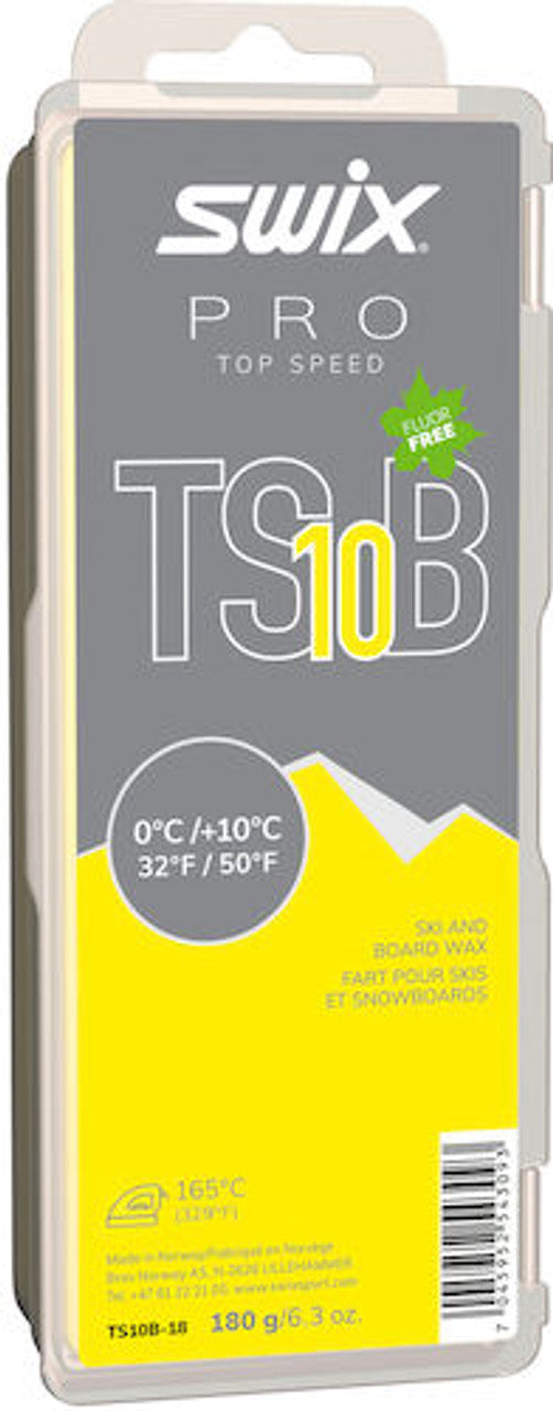 Swix TSB10 Yellow (+10°C/0°C) | 180g