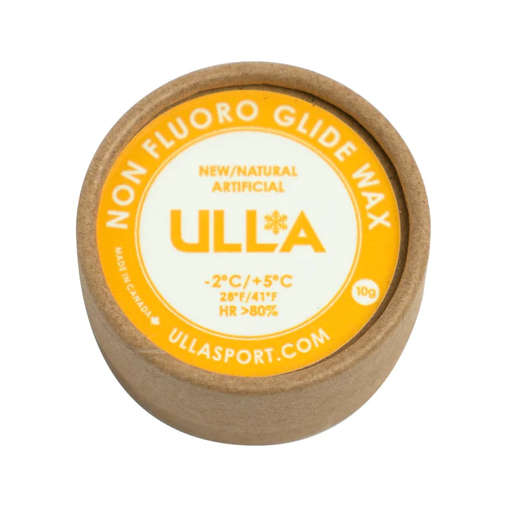 Ulla Non-Fluor Glide Wax - Yellow (-2°C / +5°C) | 5g