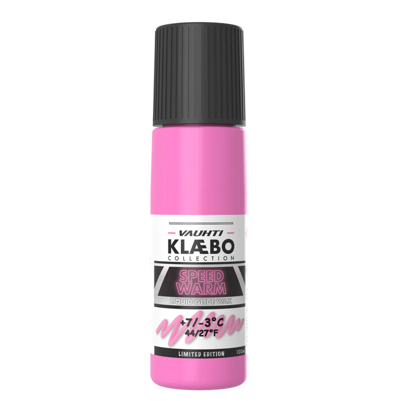 Vauhti Klaebo Speed Warm Liquid 100 ml +7 to -3C
