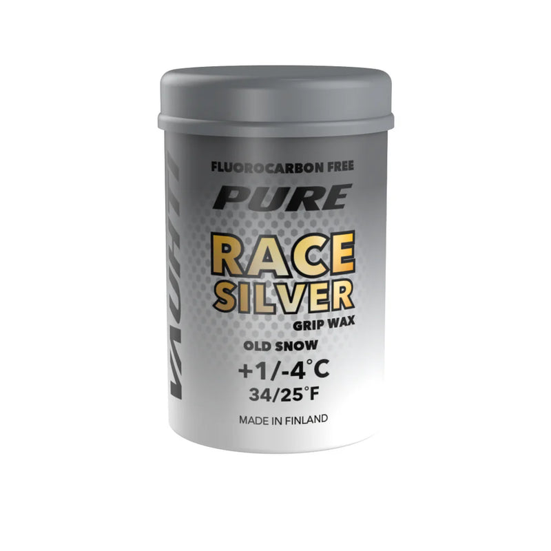 Vauhti Race Silver Grip Wax +1 to -4C Old Snow
