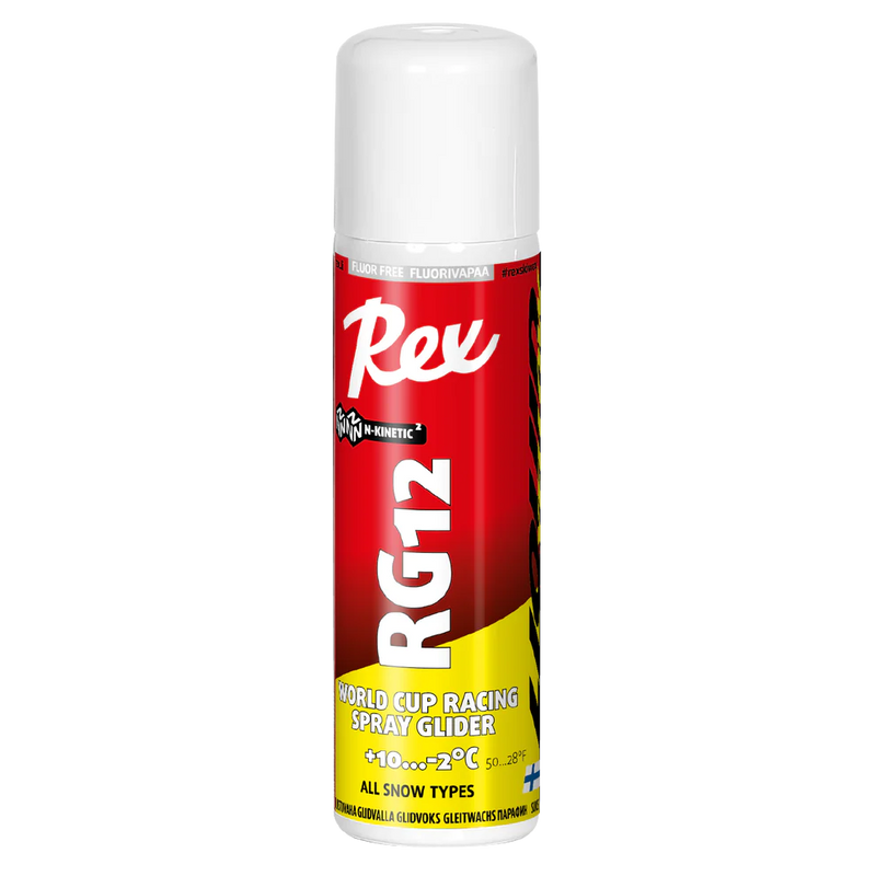 Rex RG12 Yellow Spray +10 to -2C | 150ml