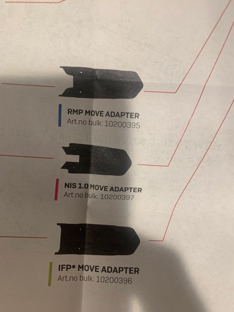 Rottefella NIS 1.0 to 3.0 Plate Extenders