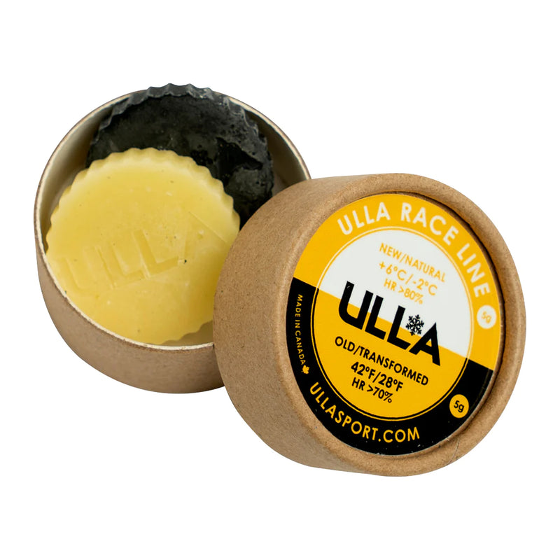 Ulla Race Non-Fluor Glide - Yellow/Black (+6 to -2C) | 2 x 5g
