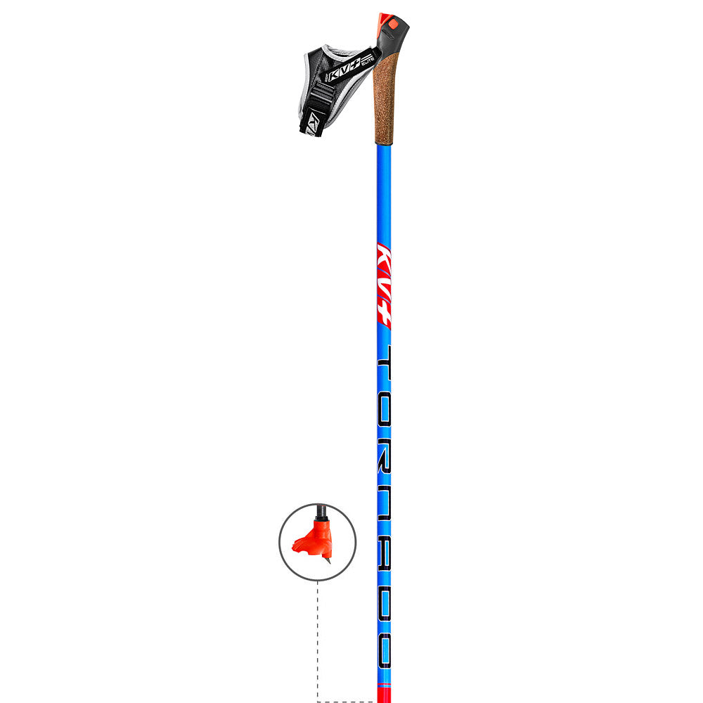 ＫＶ＋　TORNADO BLUE CARBON-S 143cm KV+ Tornado Poles (Blue or Pink)