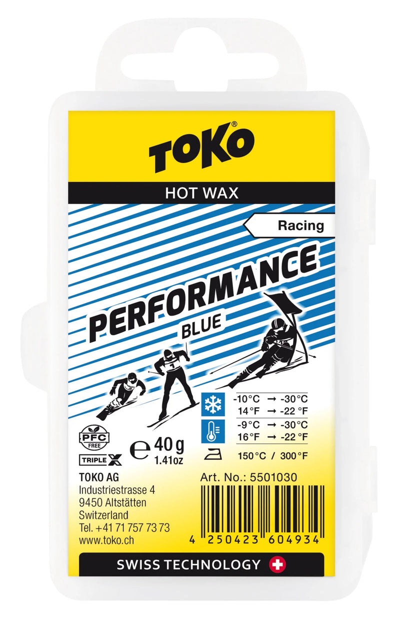 Toko Performance Hot Wax  - Blue 40g
