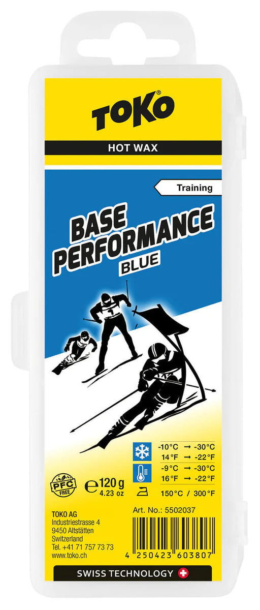 Toko Base Performance Hot Wax Training - Blue 120g