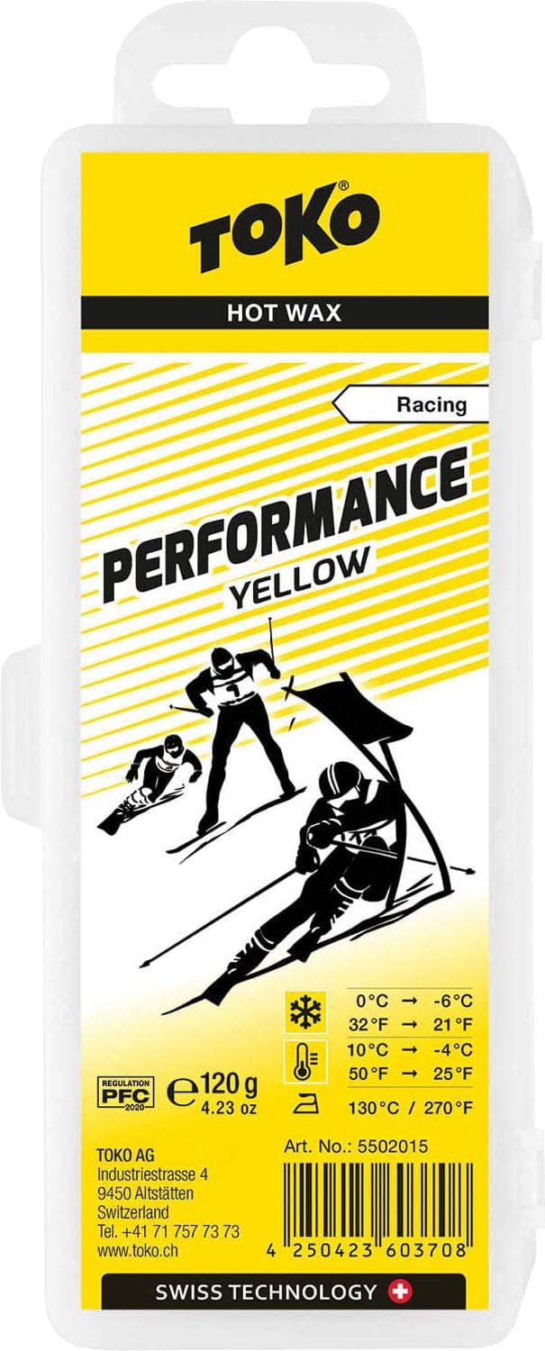 Toko Performance Hot Wax Racing - Yellow 120g
