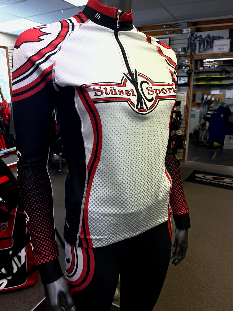 Retro Stussi 1/2 Zip Race Top - Unisex